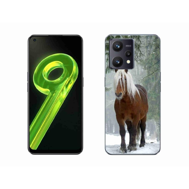 Gél tok mmCase a Realme 9 4G-hez - ló az erdőben