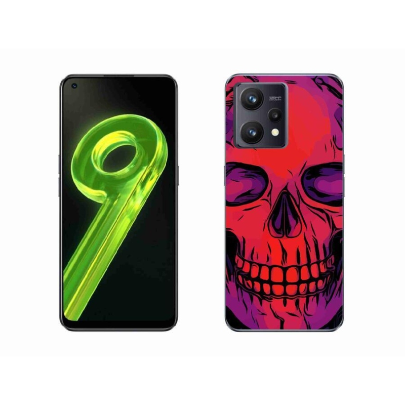 Gél tok mmCase a Realme 9 4G-hez - koponya