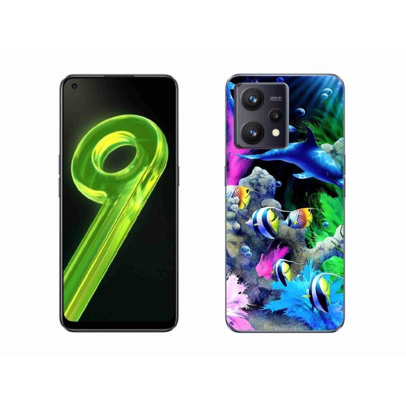 Gél tok mmCase a Realme 9 4G készülékhez - tengeri világ