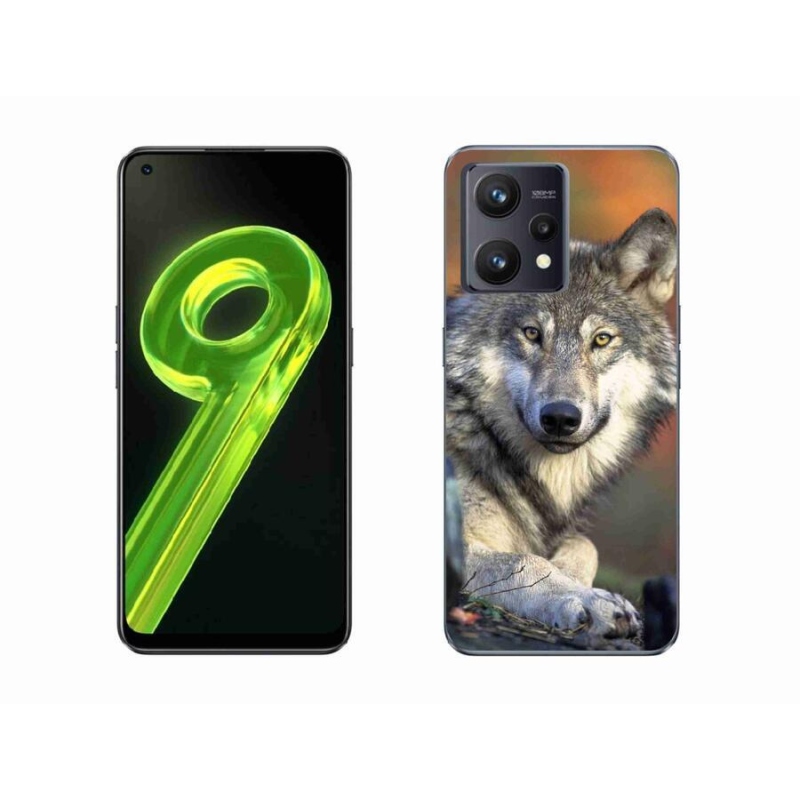 Gél tok mmCase a Realme 9 4G-hez - farkas