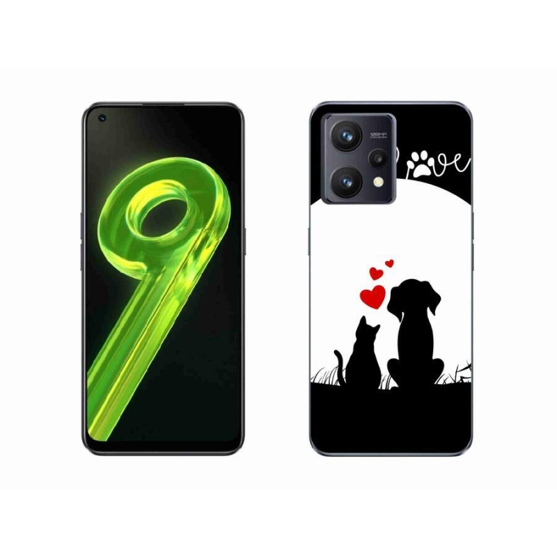 Gél tok mmCase a Realme 9 4G-hez - állatszerelem