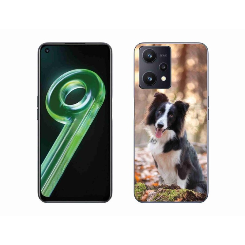 Gél tok mmCase mobilhoz Realme 9 5G - border colie 1