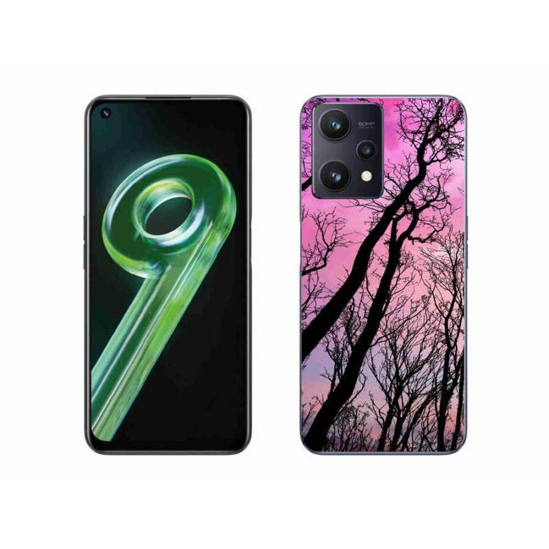 Gél tok mmCase a Realme 9 5G számára - kidőlt fák
