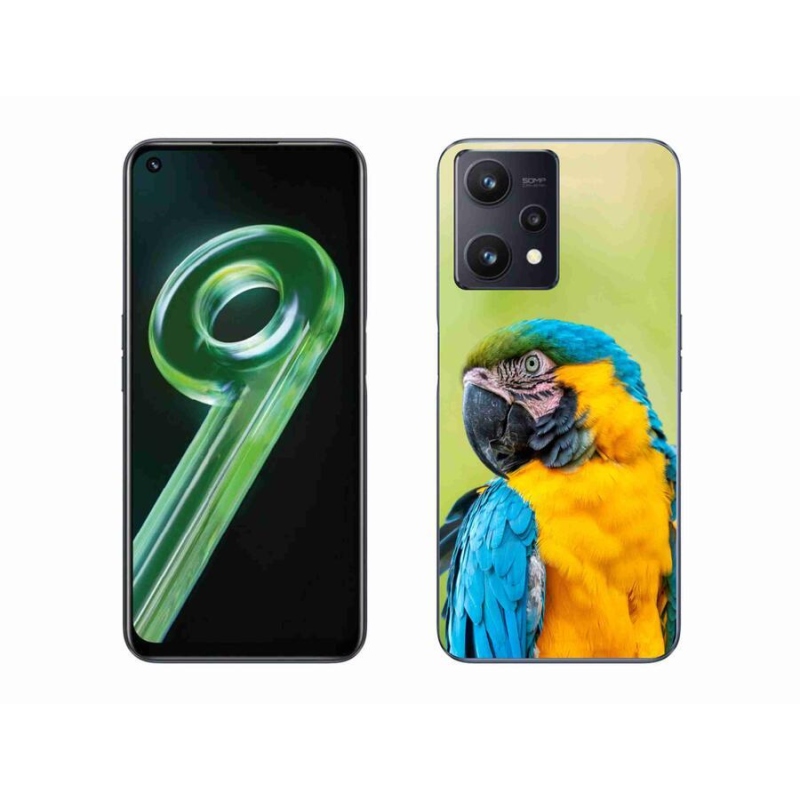 Gél tok mmCase mobilhoz Realme 9 5G - papagáj ara 2