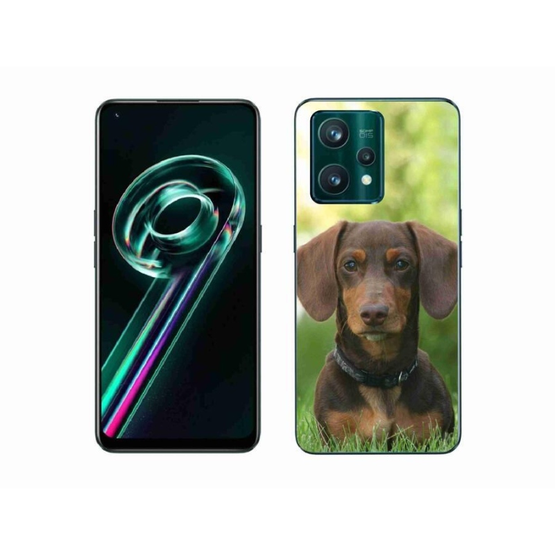 Gél tok mmCase a Realme 9 Pro+ 5G készülékhez - barna tacskó