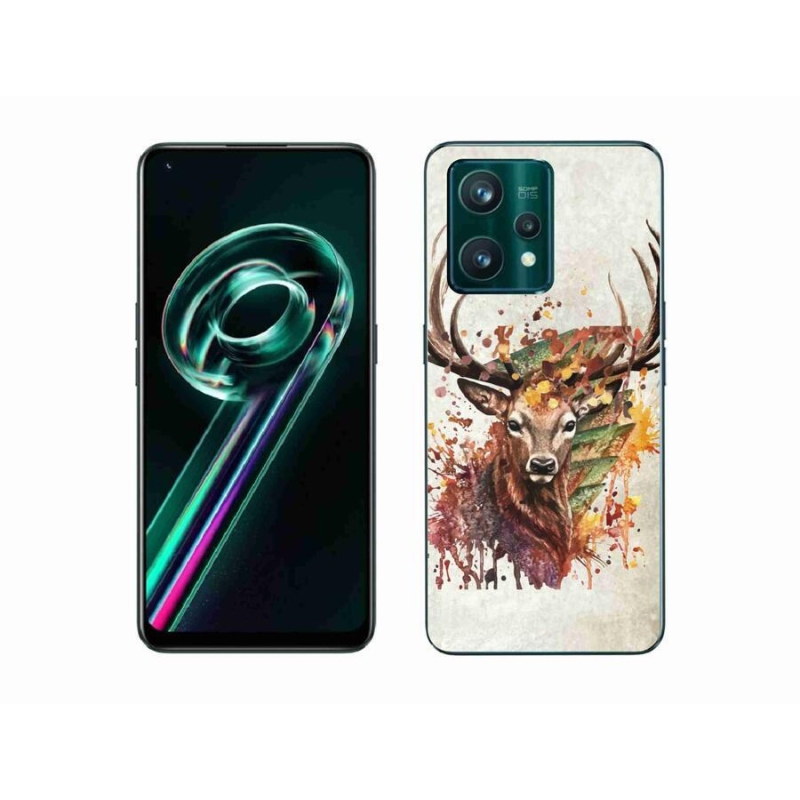 Gél tok mmCase a Realme 9 Pro+ 5G számára - szarvas 1