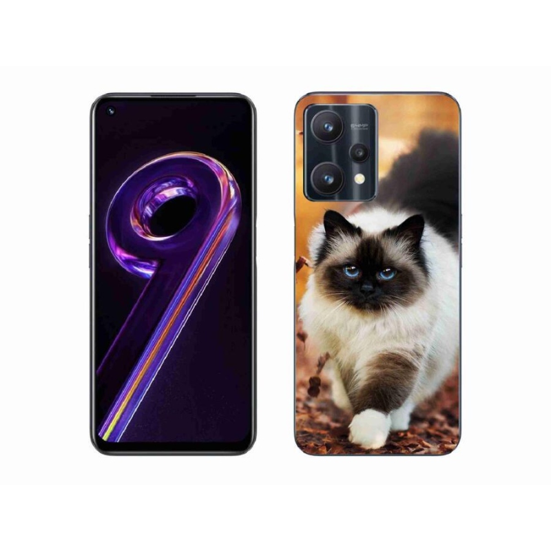 Gél tok mmCase a Realme 9 Pro 5G készülékhez - macska