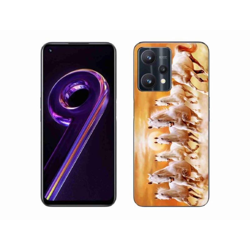 Gél tok mmCase a Realme 9 Pro 5G-hez - lovak 2