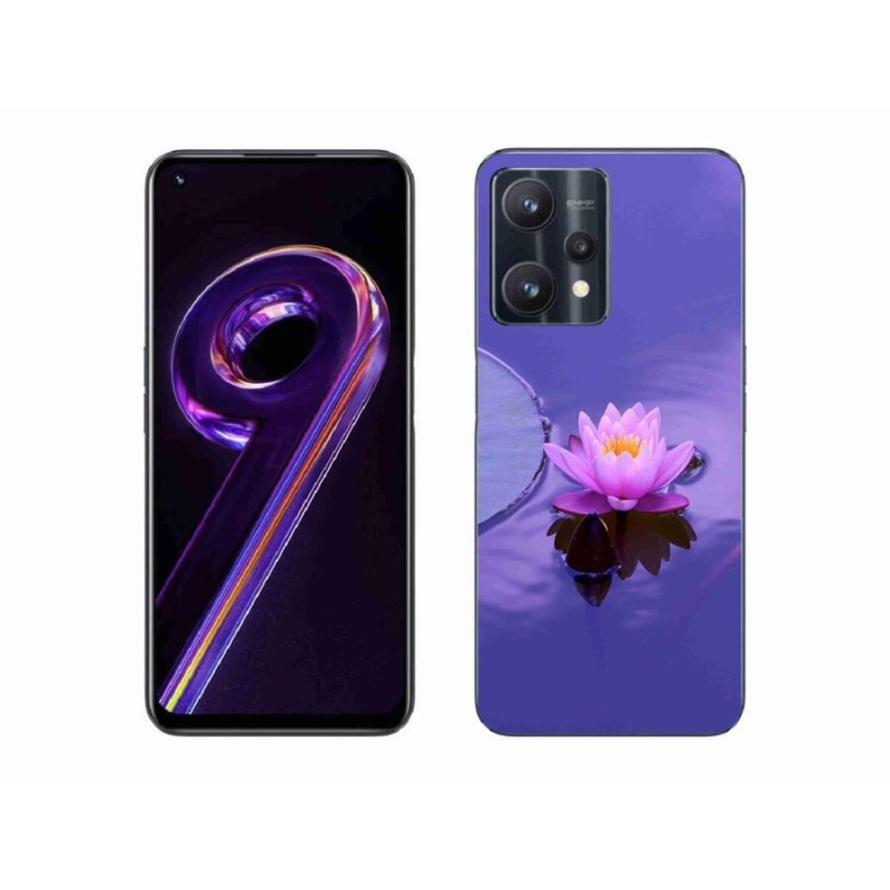 Gél tok mmCase a Realme 9 Pro 5G készülékhez - virág a felületen