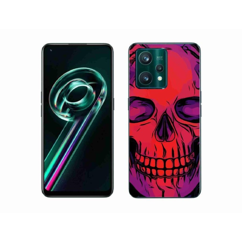 Gél tok mmCase a Realme 9 Pro+ 5G számára - koponya