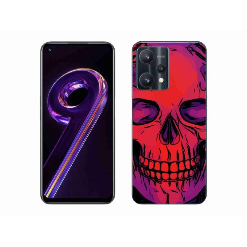 Gél tok mmCase a Realme 9 Pro 5G készülékhez - koponya