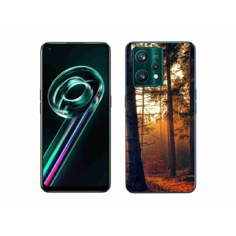 Gél tok mmCase a Realme 9 Pro+ 5G számára - erdő