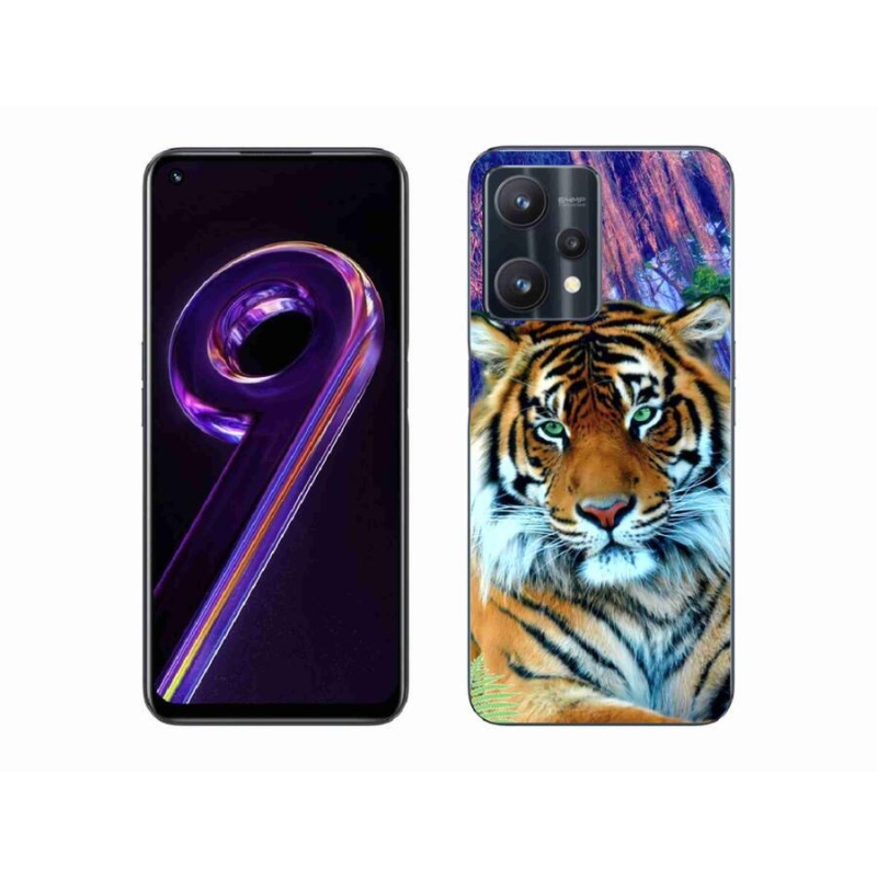 Gél tok mmCase a Realme 9 Pro 5G készülékhez - tigris