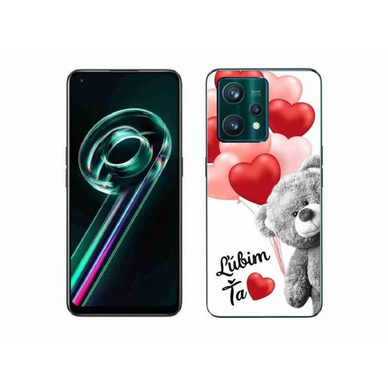 Gél tok mmCase a Realme 9 Pro+ 5G számára - I love you en