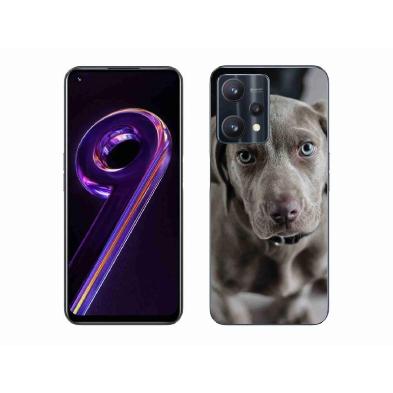 Gélhüvely mmCase a Realme 9 Pro 5G mobiltelefonhoz - výmarský ohař