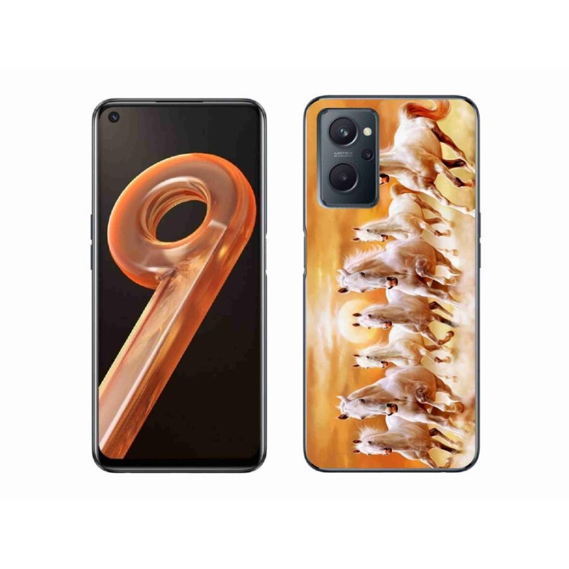 Gél tok mmCase mobilhoz Realme 9i - lovak 2