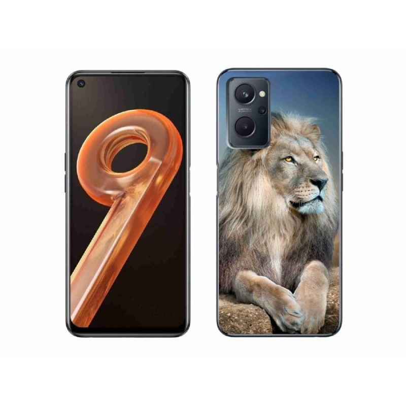 Gél tok mmCase a Realme 9i készülékhez - Lion 1
