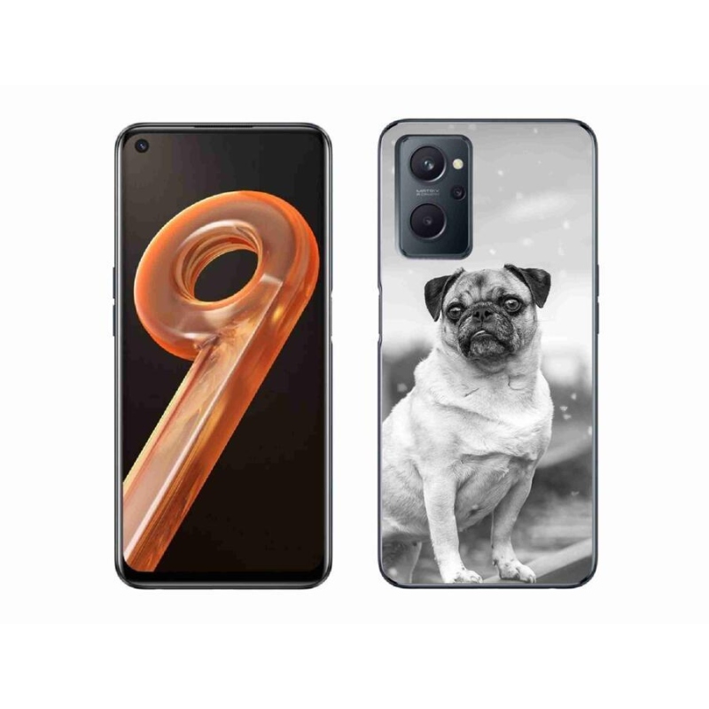 Gél tok mmCase mobiltelefonhoz Realme 9i - mopsz