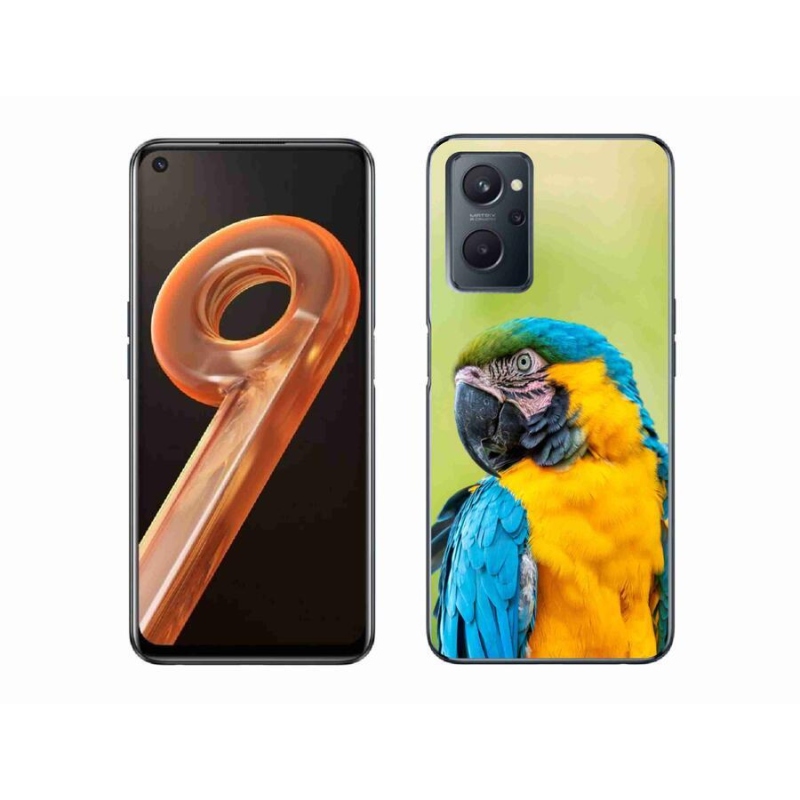 Gél tok mmCase mobilhoz Realme 9i - parrot ara 2