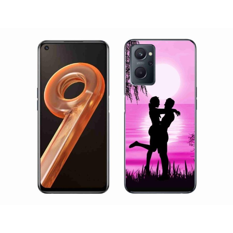 Gél tok mmCase mobilhoz Realme 9i - naplemente