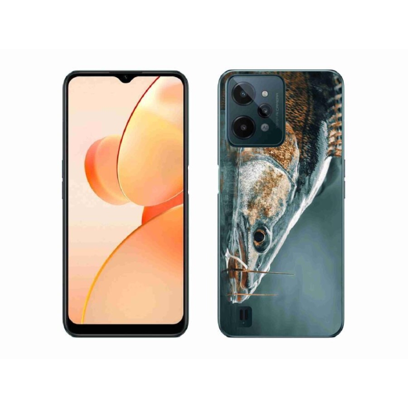 Gél tok mmCase mobiltelefonhoz Realme C31 - ananász