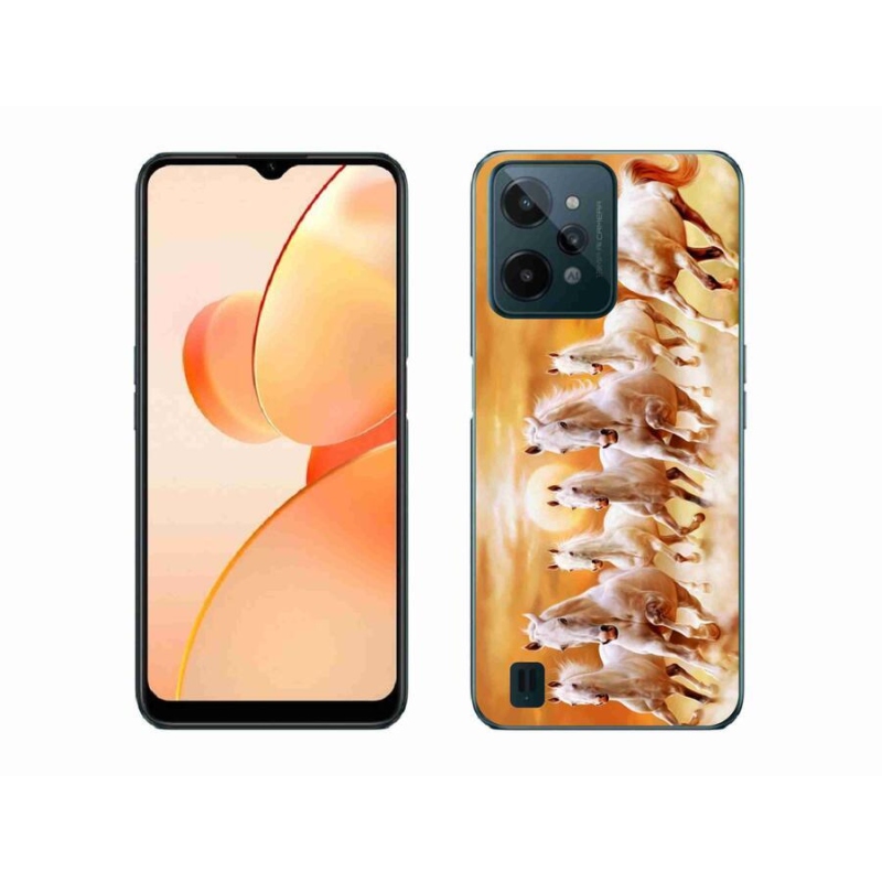 Gél tok mmCase mobilhoz Realme C31 - lovak 2