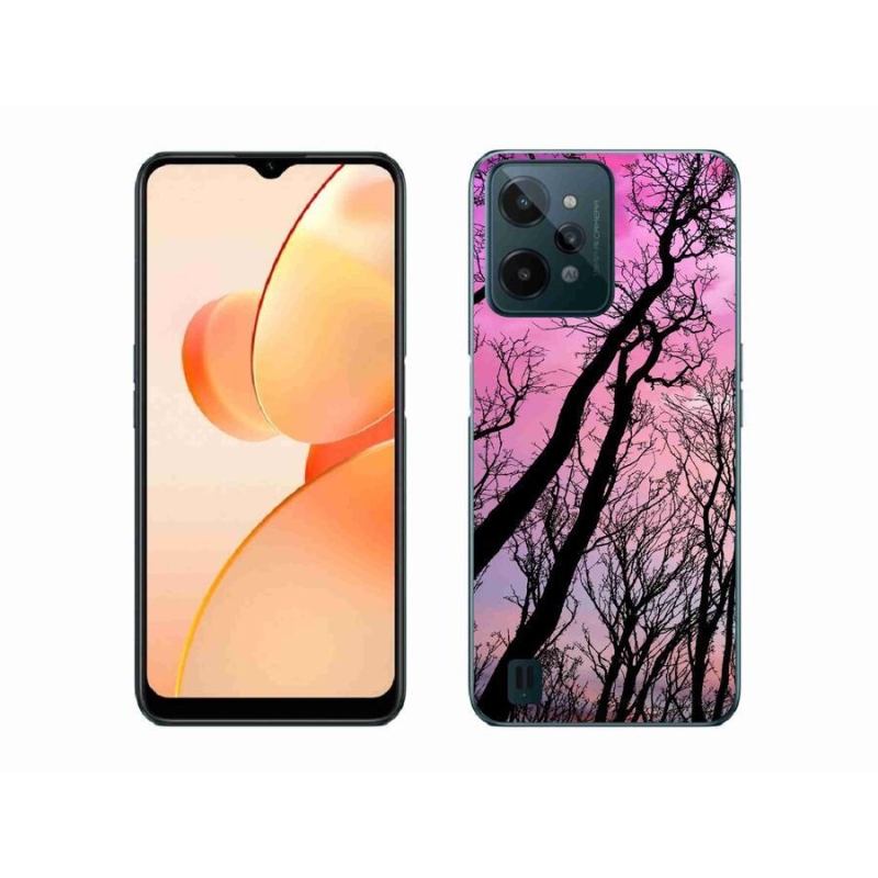 Gél tok mmCase mobilhoz Realme C31 - kidőlt fák