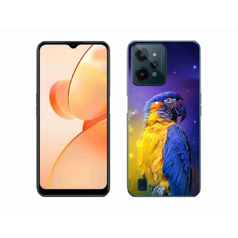 Gél tok mmCase mobilhoz Realme C31 - parrot ara 1