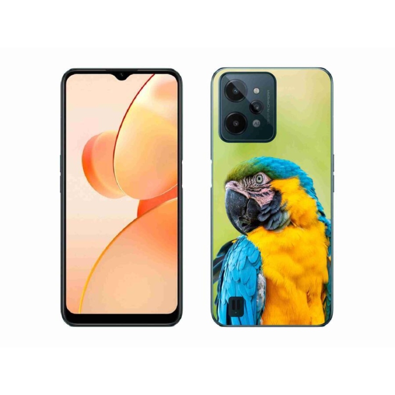 Gél tok mmCase mobilhoz Realme C31 - parrot ara 2