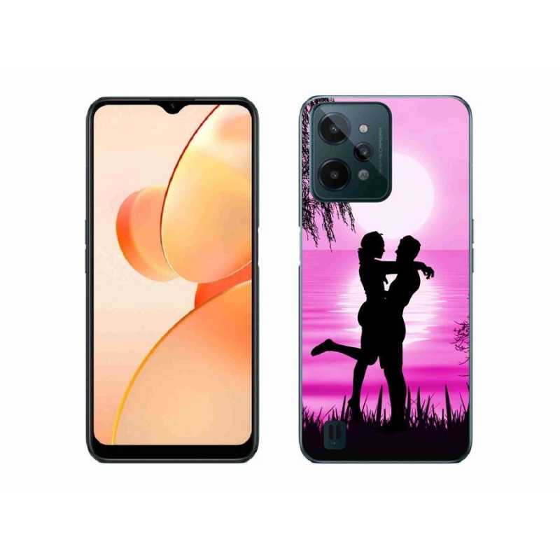 Gél tok mmCase mobilhoz Realme C31 - naplemente