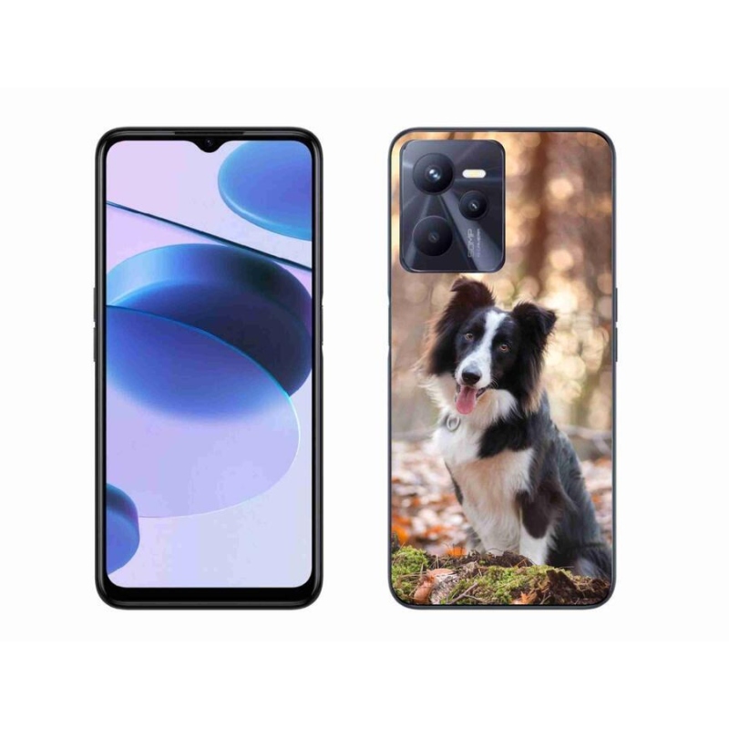 Gél tok mmCase mobilhoz Realme C35 - border colie 1