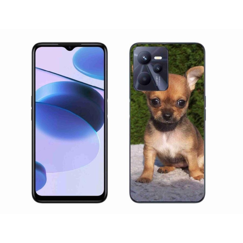 Gél tok mmCase mobilhoz Realme C35 - chihuahua 3