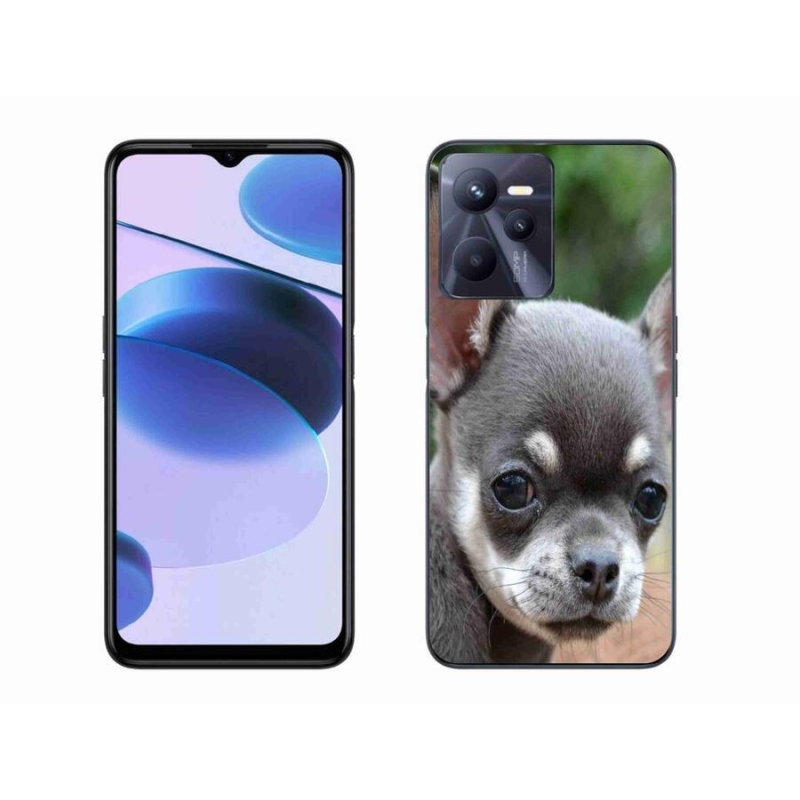Gél tok mmCase mobiltelefonhoz Realme C35 - chihuahua