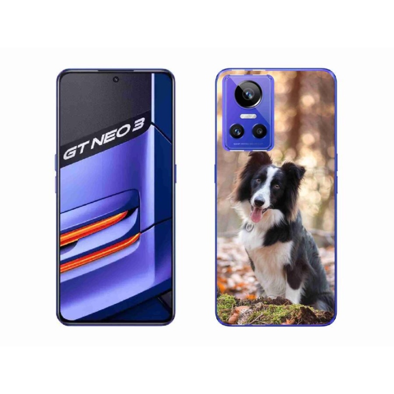 Gél tok mmCase mobilhoz Realme GT Neo 3 - border colie 1