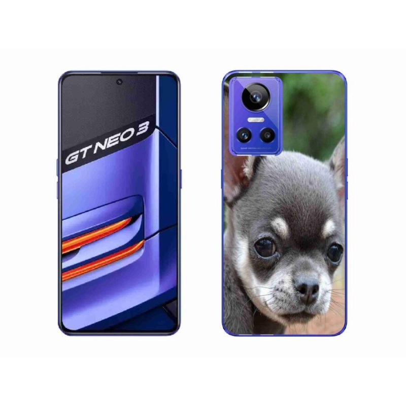 Gél tok mmCase mobiltelefonhoz Realme GT Neo 3 - chihuahua