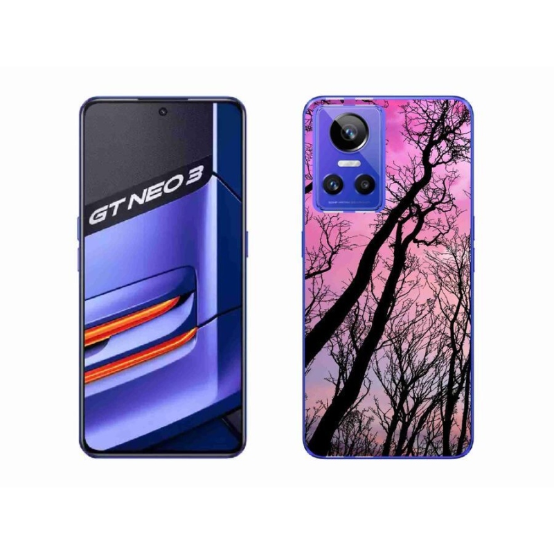 Gél tok mmCase mobilhoz Realme GT Neo 3 - kidőlt fák