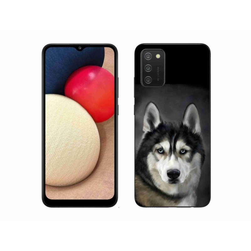 Gél tok mmCase mobiltelefonhoz Samsung Galaxy A02s (164.2x75.9x9.1mm) - husky