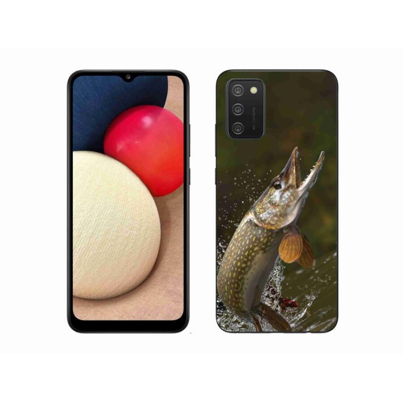 Gél tok mmCase a Samsung Galaxy A02s készülékhez (164.2x75.9x9.1mm) - csuka