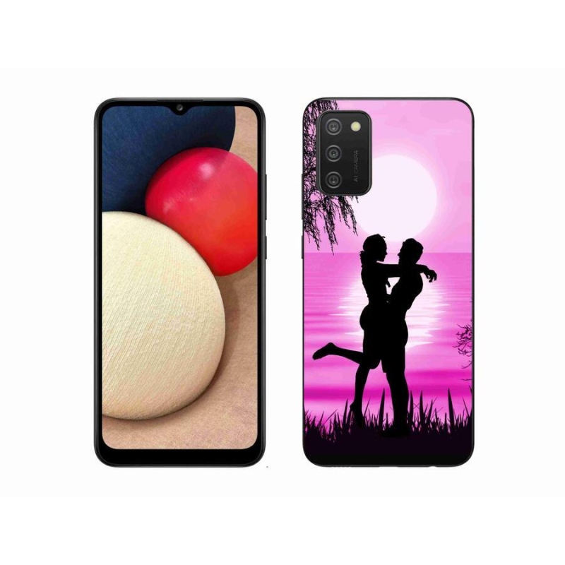 Gél tok mmCase Samsung Galaxy A02s (164.2x75.9x9.1mm) - napnyugta