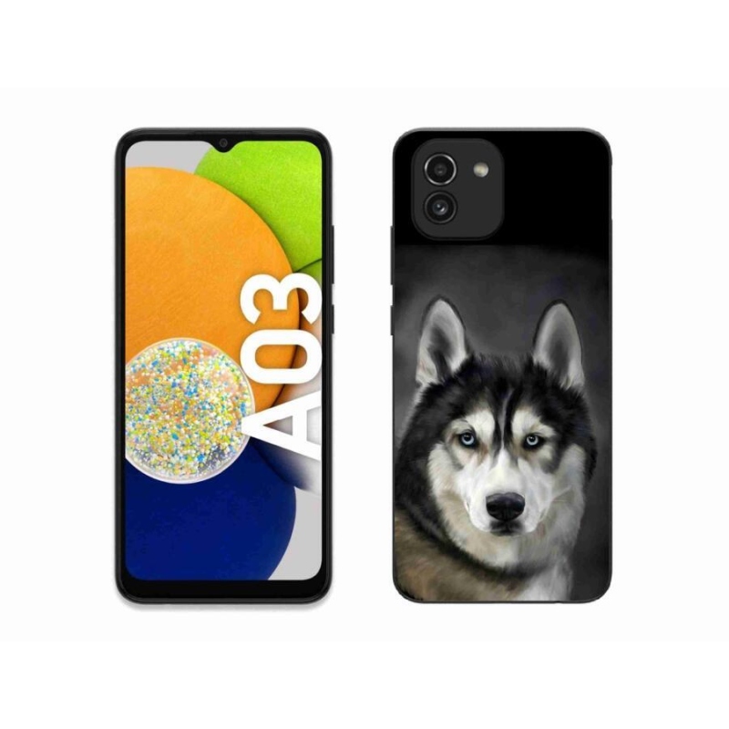 Gél tok mmCase mobiltelefonhoz Samsung Galaxy A03 - husky