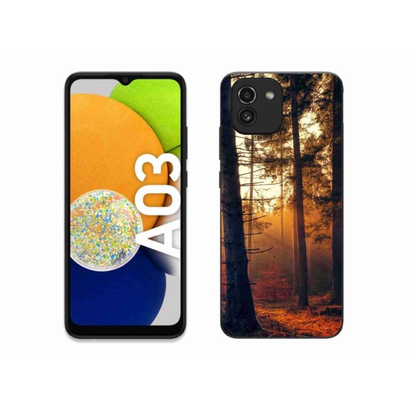 Gél tok mmCase Samsung Galaxy A03 - erdei színben