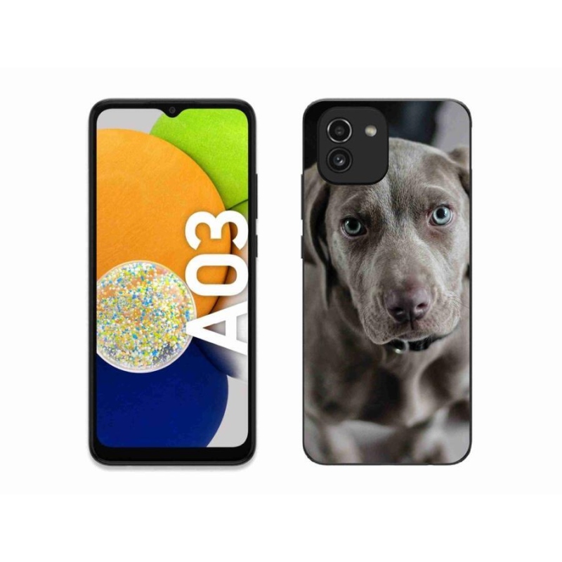 Gél tok mmCase mobil Samsung Galaxy A03 - výmarský ohař