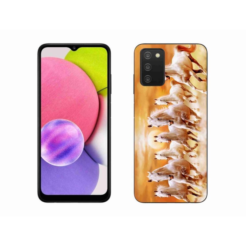 Gél tok mmCase mobiltelefonhoz Samsung Galaxy A03s (166.6 x 75.9 x 9.1) - lovak 2