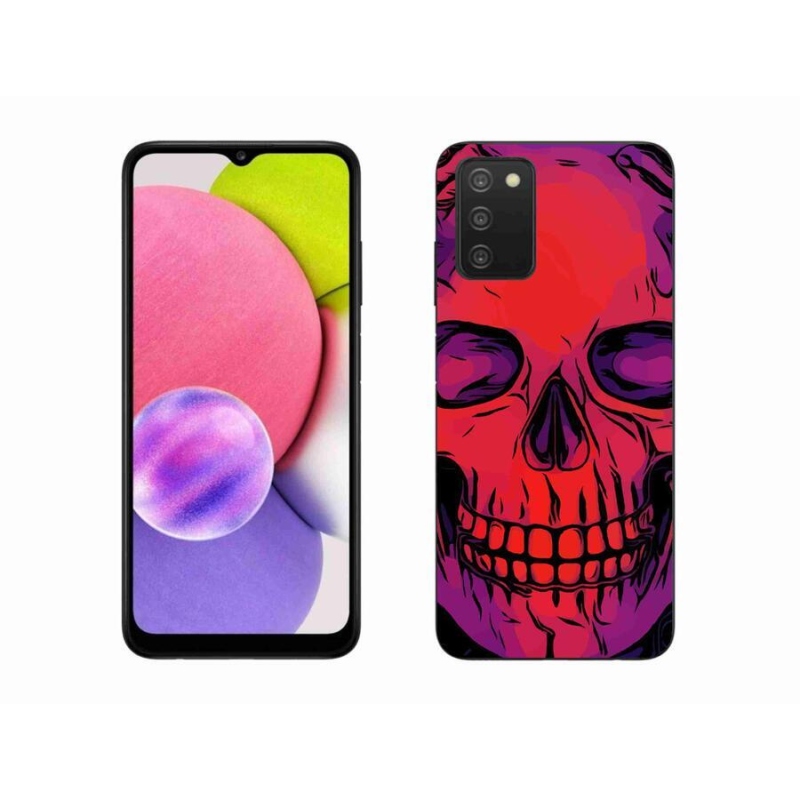 Gél tok mmCase Samsung Galaxy A03s (166,6 x 75,9 x 9,1) - koponya