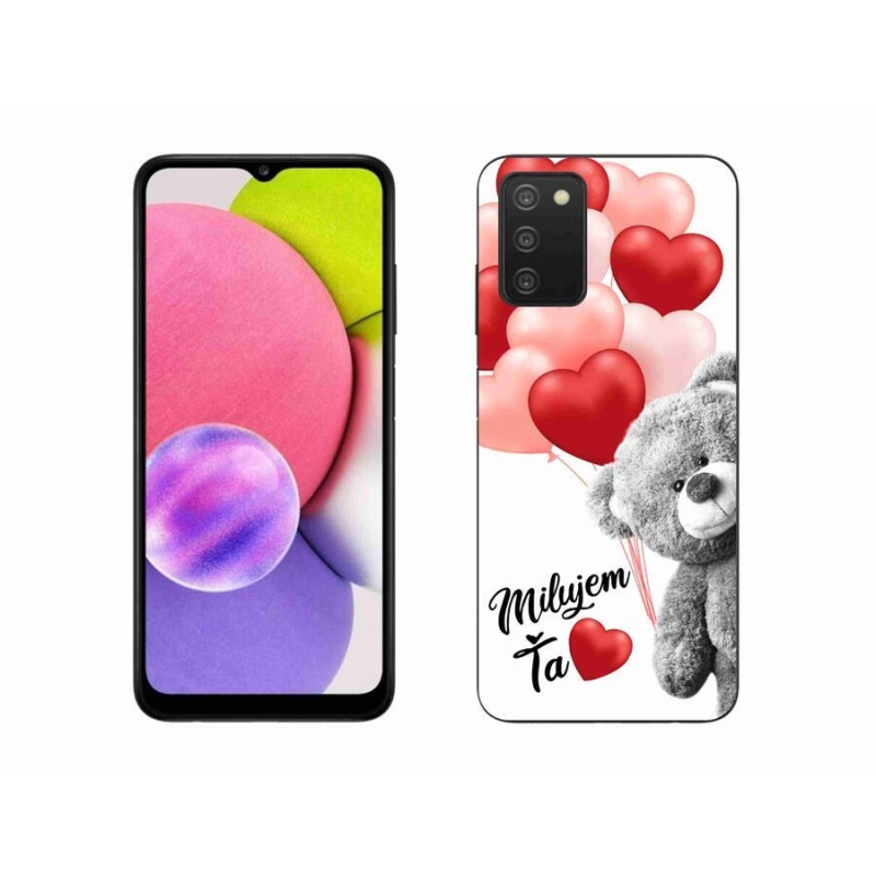 Gél tok mmCase Samsung Galaxy A03s (166.6 x 75.9 x 9.1) - I love you en