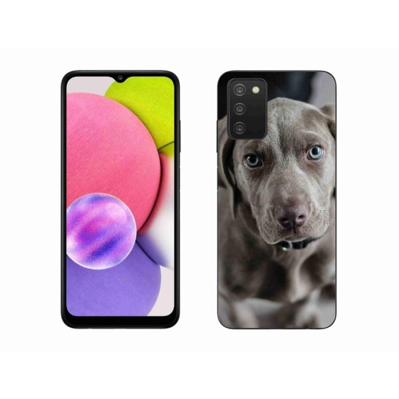 Gél tok mmCase a Samsung Galaxy A03s (166.6 x 75.9 x 9.1) - výmarský ohař