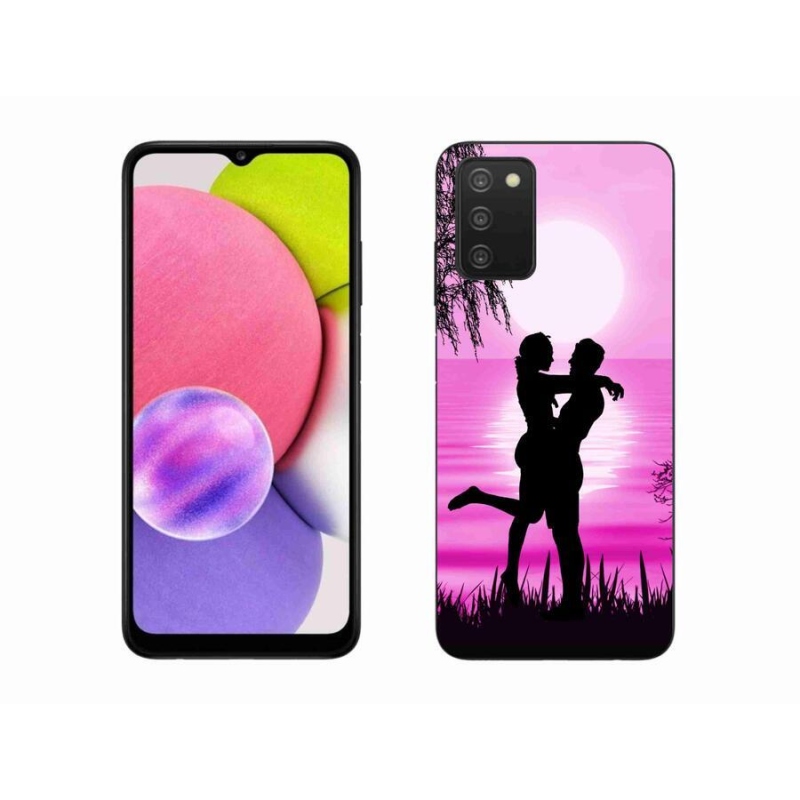 Gél tok mmCase Samsung Galaxy A03s (166.6 x 75.9 x 9.1) - naplemente