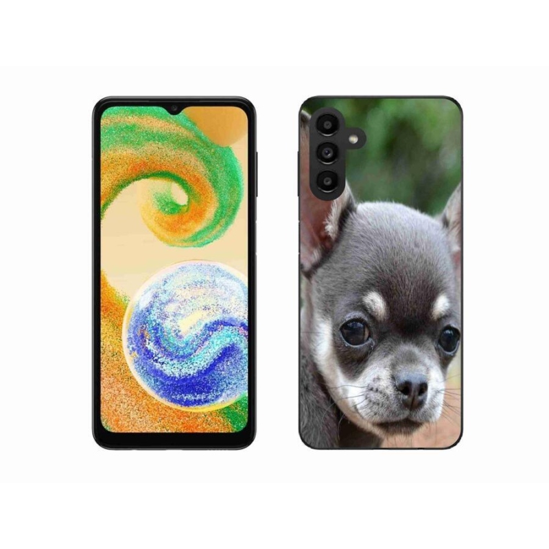 Gél tok mmCase mobiltelefonhoz Samsung Galaxy A04s (164.7x76.7x9.1mm) - chihuahua