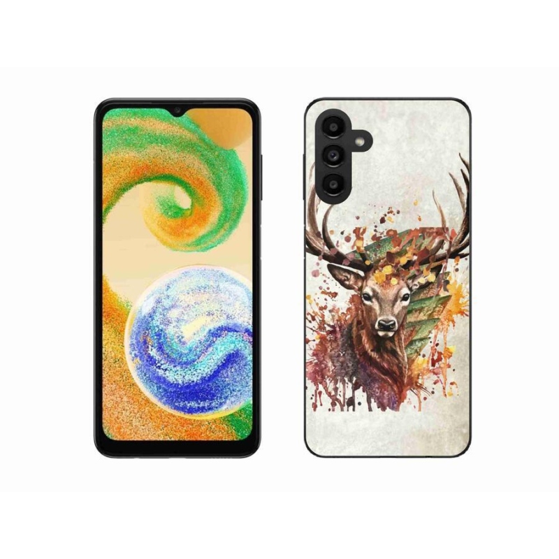 Gél tok mmCase mobiltelefonhoz Samsung Galaxy A04s (164.7x76.7x9.1mm) - szarvas 1