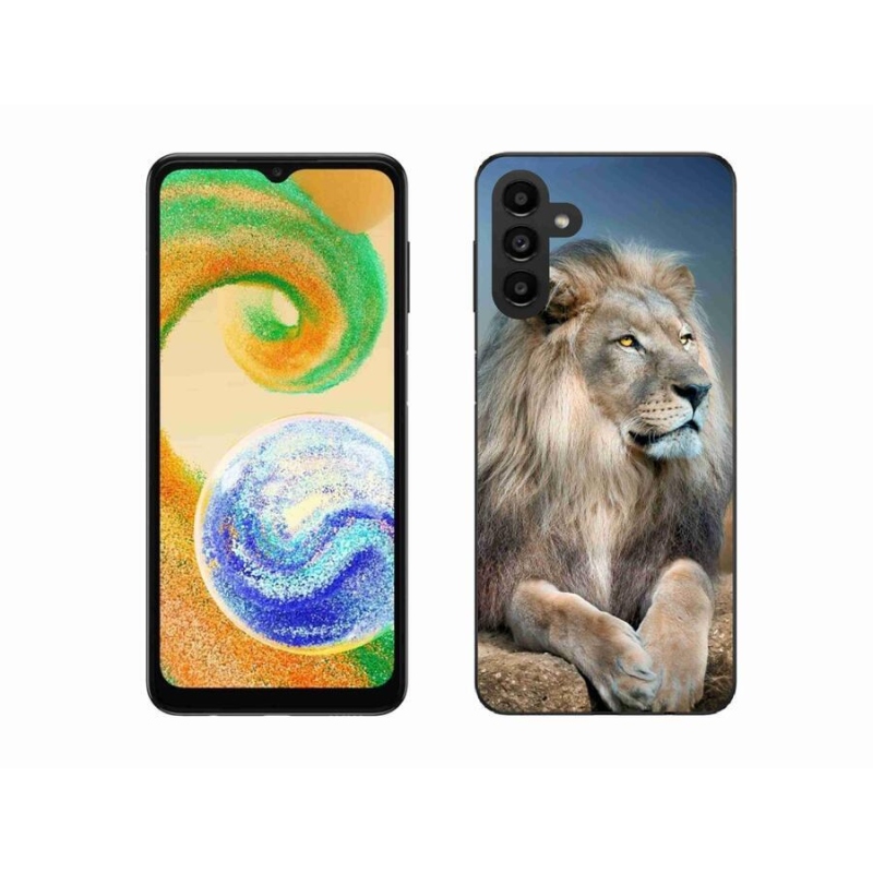 Gél tok mmCase a Samsung Galaxy A04s készülékhez (164.7x76.7x9.1mm) - Lion 1